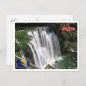 ボスニア・ヘルツェゴビナ – Jajce - Pliva滝 –  ポストカード (正面/裏面)