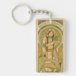 ボスニア・ヘルツェゴビナby Alphonseミュシャ(1900) キーホルダー