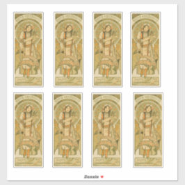 ボスニア・ヘルツェゴビナby Alphonseミュシャ(1900) シール