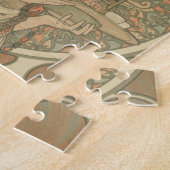 ボスニア・ヘルツェゴビナby Alphonseミュシャ(1900) ジグソーパズル (側面)