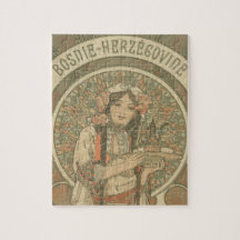 ボスニア・ヘルツェゴビナby Alphonseミュシャ(1900)