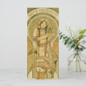 ボスニア・ヘルツェゴビナby Alphonseミュシャ(1900) メニュー (スタンド正面)