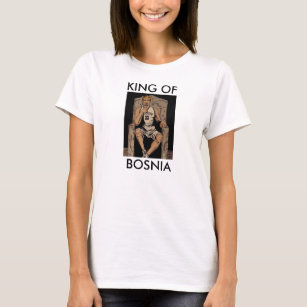ボスニア- Mirza Teletovicのワイシャツの王 Tシャツ
