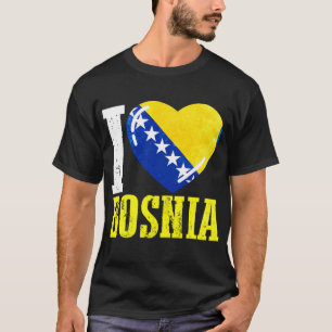 ボスニアI loveボスニア Tシャツ