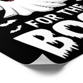 ボスハロウィーンの女性幽霊Gに来たばかりだ ポスター (角)