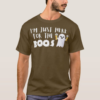 ボスハロウィーンの幽霊に来たおもしろい Tシャツ