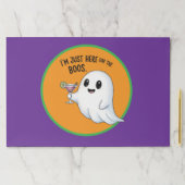 ボスハロウィーンの紙マットに来た ペーパーパッド (インサイチュ)