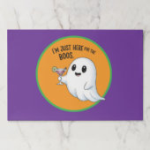 ボスハロウィーンの紙マットに来た ペーパーパッド (正面)