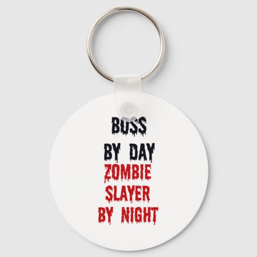 ボスバイデイゾンビースレイヤバイナイト キーホルダー (正面)