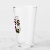 ボスバベインブラックフローラ タンブラーグラス (左)