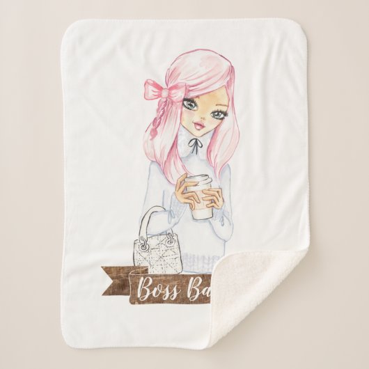 ボスバベスローシェルパブランケット居心地の良い家 シェルパブランケット (正面)