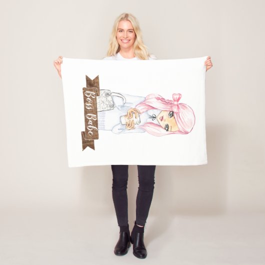 ボスバベスローフリースブランケットの居心地の良いホーム フリースブランケット (インサイチュ)