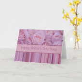 ボスパステルバラストライプ&ホテルズマザーズデイ カード (黄色い花)