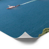 ボスフォラス橋の上にファティ・スルタン・メメット橋があった ポスター (角)