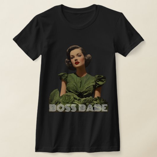 ボスベイビー ヴィンテージTシャツ デザイン Tシャツ (レイダウン)