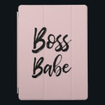 ボスベ引用文ブラックピンクシンプルタイポグラフィ iPad PROカバー<br><div class="desc">このモダンとシンプルタイポグラフィデザインは強力な女性に最適だ。フォントのピンク色の背景にミニマルなブラックのブラシストロークの引用文ことわざ「ボスの赤んシンプル坊」を搭載。それは力を与え、エレガントトレンディーだ。***重要なデザイン注：一致する製品リクエスト、色の変更、配置の変更、その他の変更リクエストなどのカスタムデザインのリクエストについてクリックは、「連絡」ボタンをクリックするか、デザイナーに直接lafemme.art@gmail.comまで電子メールで送信してください。あなたは彼女に完全なデザインと新しい要求をカスタム電子メールで送ることができる。</div>