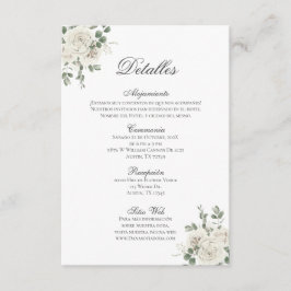 ボスペインのホ結婚のデタレドラボダ エンクロージャーカード