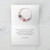 ボスペインのホ結婚サンキューカード サンキューカード (内部)