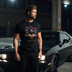 ボスマッスルジムTシャツ – ビーストモードボディビル Tシャツ