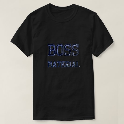 ボスマテリアルTシャツ Tシャツ (デザイン正面)