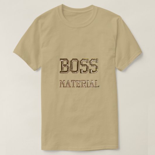ボスマテリアルTシャツ Tシャツ (デザイン正面)