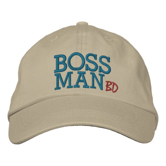 ボスマンバイSRF 刺繍入りキャップ (正面)