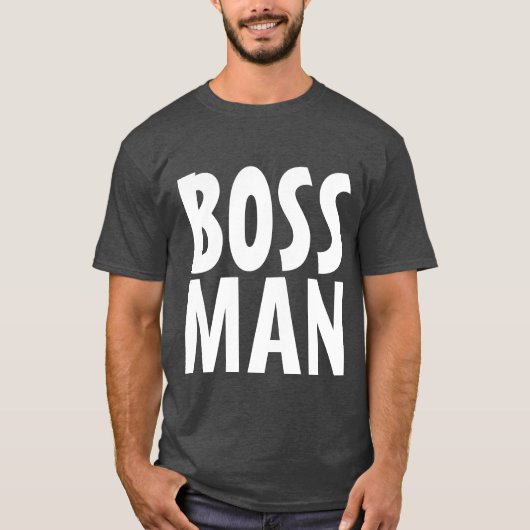 ボスマンブラックティーズTシャツ Tシャツ (正面)