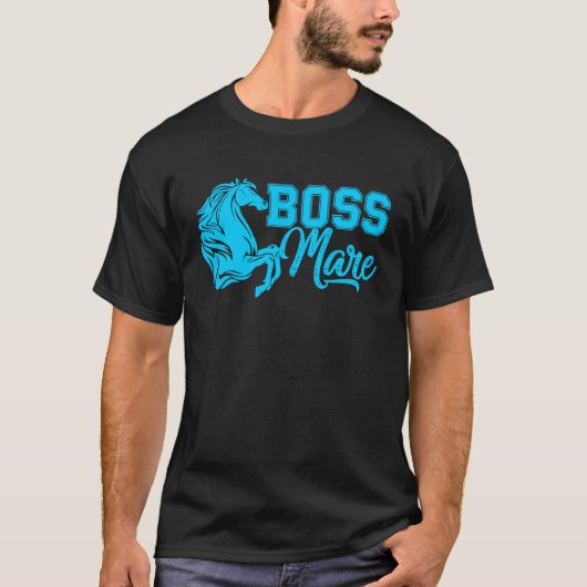 ボスマーレエクエストリアン乗馬ガールズフォーw tシャツ (正面)