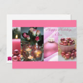 ボスメリークリスマスカード シーズンポストカード (正面/裏面)