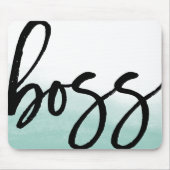 ボスモダンタイポグラフィ マウスパッド (正面)
