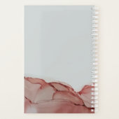 ボスモダンベビーウーマンズピンクインク プランナー手帳 (裏面)