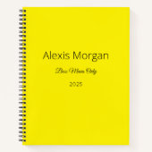 ボスモブス デイリー プランナー ノートブック (正面)