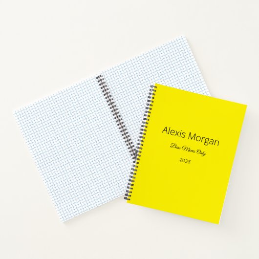 ボスモブズ デイリー プランナー ノートブック (内部)