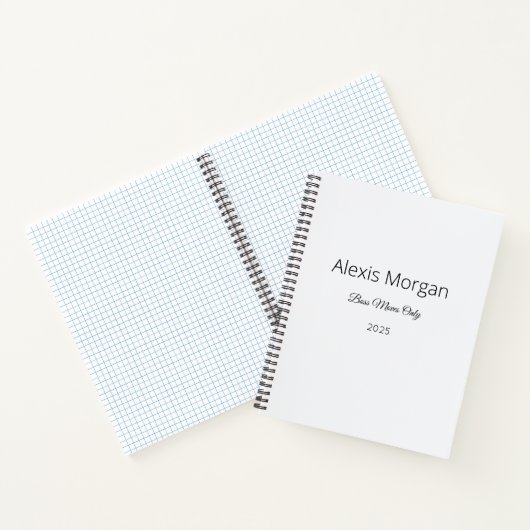 ボスモブズ デイリー プランナー ノートブック (内部)