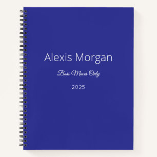 ボスモブズ デイリー プランナー ノートブック