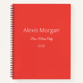 ボスモブズ デイリー プランナー ノートブック (正面)