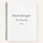 ボスモブズ デイリー プランナー ノートブック (正面)