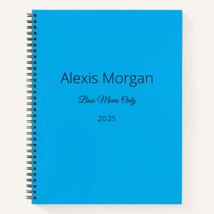 ボスモブズ デイリー プランナー ノートブック