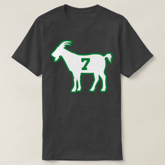 ボスヤギ7緑 Tシャツ (デザイン正面)