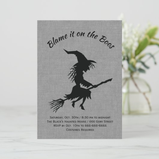 ボスリネンハローウィンパーティのせい 招待状 (スタンド正面)