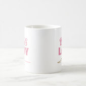ボスレディおもしろいーホイップマグ コーヒーマグカップ (中央)