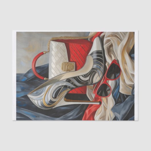 ボスレディは感動する服を着モダンて、女性 薄葉紙 (正面)