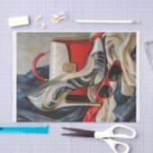 ボスレディは感動する服を着モダンて、女性 薄葉紙 (クラフト)