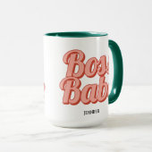 ボスレディレトロカスタマイズ名コーヒーマグ マグカップ (正面右)