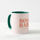 ボスレディレトロカスタマイズ名コーヒーマグ マグカップ (正面左)