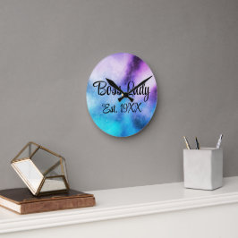 ボスレディーエスト。 ラウンド壁時計