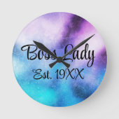 ボスレディーエスト。 ラウンド壁時計 (正面)