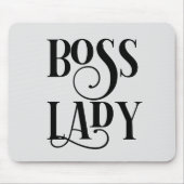 ボスレディーオフィスワークユーモア マウスパッド (正面)