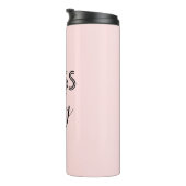 ボスレディーサーマルタンブラー |ピンクとブラック タンブラー (回転右)