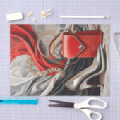 ボスレディーデイまたは夜、女モダン性 薄葉紙 (クラフト)